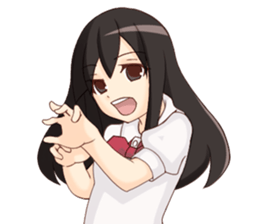 A High school girl sticker #6164401