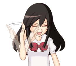 A High school girl sticker #6164403