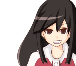 A High school girl sticker #6164405