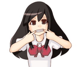 A High school girl sticker #6164407