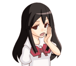 A High school girl sticker #6164411