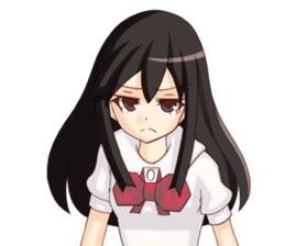 A High school girl sticker #6164413