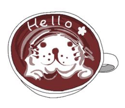 miyo's latte art sticker #6165019