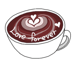 miyo's latte art sticker #6165030