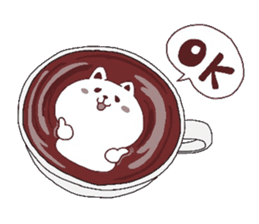 miyo's latte art sticker #6165038
