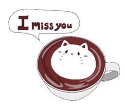 miyo's latte art sticker #6165040