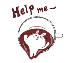 miyo's latte art sticker #6165050