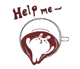 miyo's latte art sticker #6165050