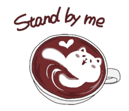 miyo's latte art sticker #6165054