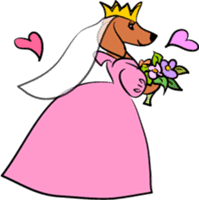 Dachshunds love playing! sticker #6165520