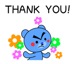 Mr.Ossan-Kuma(English Version) sticker #6165876