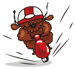 gooji is not a lamb sticker #6166017