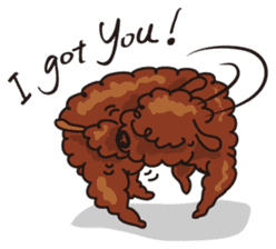 gooji is not a lamb sticker #6166022