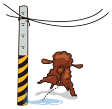 gooji is not a lamb sticker #6166033