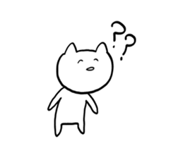 Laugh cat sticker #6166068