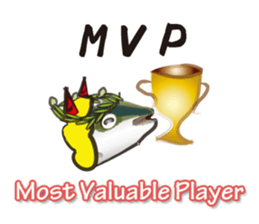 yellowtail cosplaying_Game term sticker #6166368