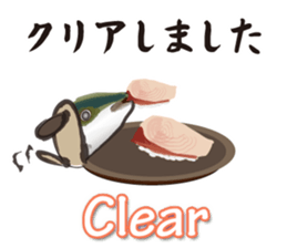 yellowtail cosplaying_Game term sticker #6166371