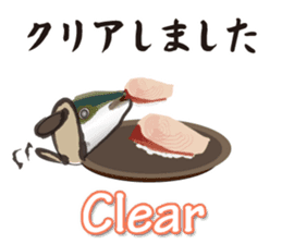 yellowtail cosplaying_Game term sticker #6166371