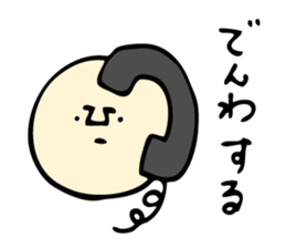 It is a colorful, pretty face sticker #6166482