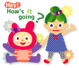 Daily life of friends 3.(E) sticker #6166778