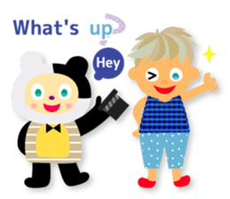 Daily life of friends 3.(E) sticker #6166779