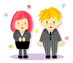 Daily life of friends 3.(E) sticker #6166788