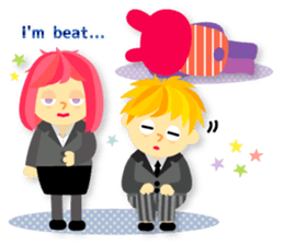 Daily life of friends 3.(E) sticker #6166789