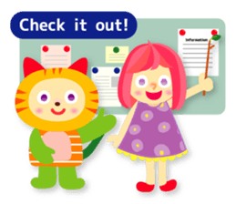 Daily life of friends 3.(E) sticker #6166797