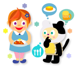 Daily life of friends 3.(E) sticker #6166805