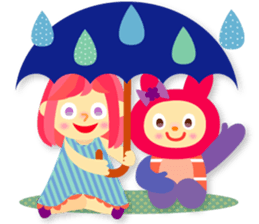 Daily life of friends 3.(E) sticker #6166807