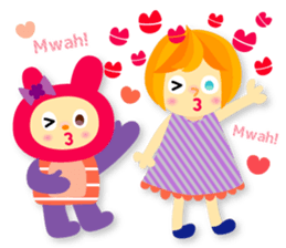 Daily life of friends 3.(E) sticker #6166809