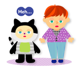 Daily life of friends 3.(E) sticker #6166814