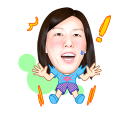 The strongest woman | Saori Yoshida sticker #6168304