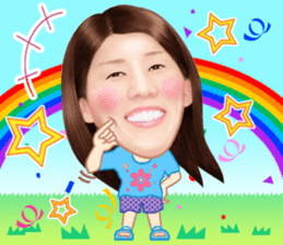 The strongest woman | Saori Yoshida sticker #6168311