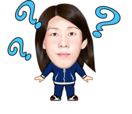 The strongest woman | Saori Yoshida sticker #6168320