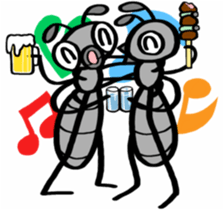 Ants!<Working day> sticker #6168354