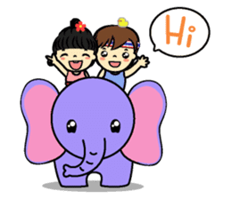 Tang-Gwa & friends (Thai Kid Ver.Eng) sticker #6169056