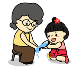 Tang-Gwa & friends (Thai Kid Ver.Eng) sticker #6169060