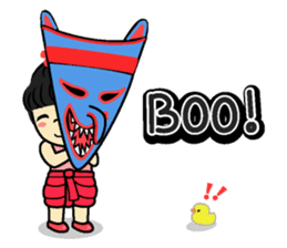 Tang-Gwa & friends (Thai Kid Ver.Eng) sticker #6169064