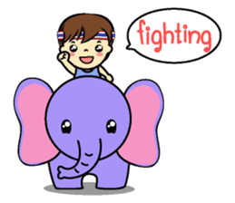 Tang-Gwa & friends (Thai Kid Ver.Eng) sticker #6169069