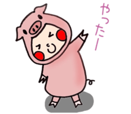 Easy-to-use stamp sticker #6169256