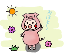 Easy-to-use stamp sticker #6169269