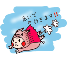 Easy-to-use stamp sticker #6169273