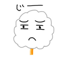 Cotton candy Sticker sticker #6170540