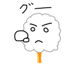 Cotton candy Sticker sticker #6170549