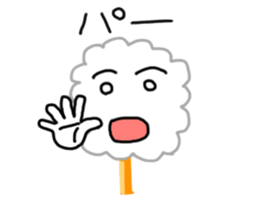 Cotton candy Sticker sticker #6170551