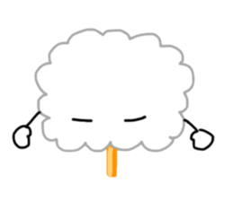 Cotton candy Sticker sticker #6170569