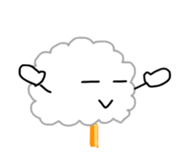 Cotton candy Sticker sticker #6170570