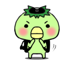 Disk Jockey Cute Monster"kappa" sticker #6170745