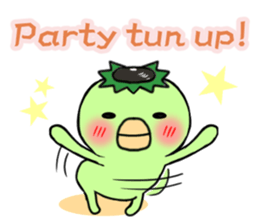 Disk Jockey Cute Monster"kappa" sticker #6170760